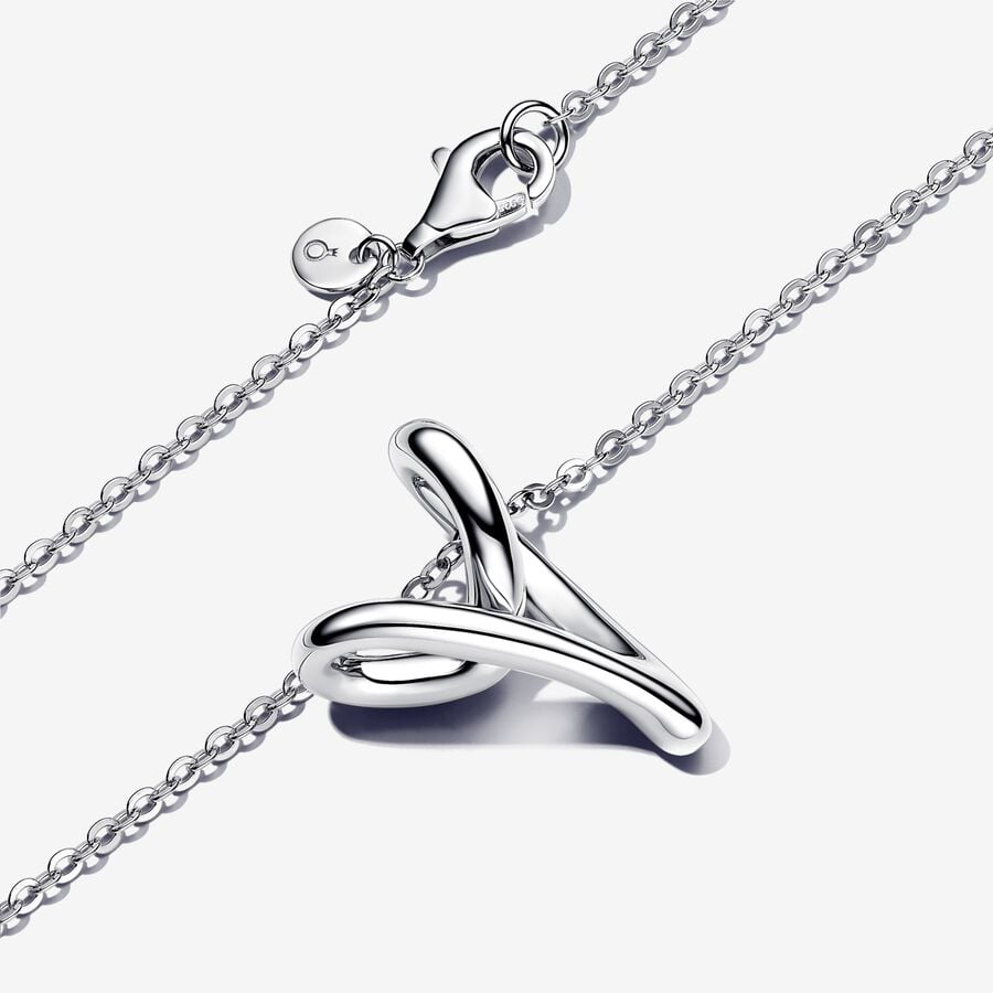 PANDORA ESSENCE | Collana Cuore Linea Sinuosa | 393272C00-70