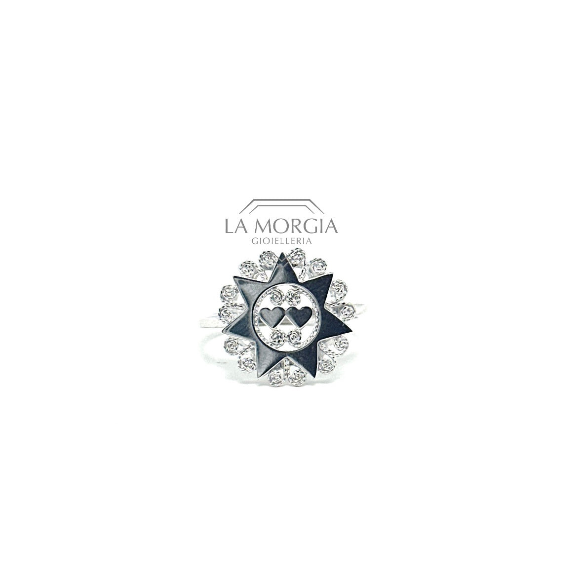 PRESENTOSA | Anello Argento 925‰ diam. 1,6 cm | AN P094CA