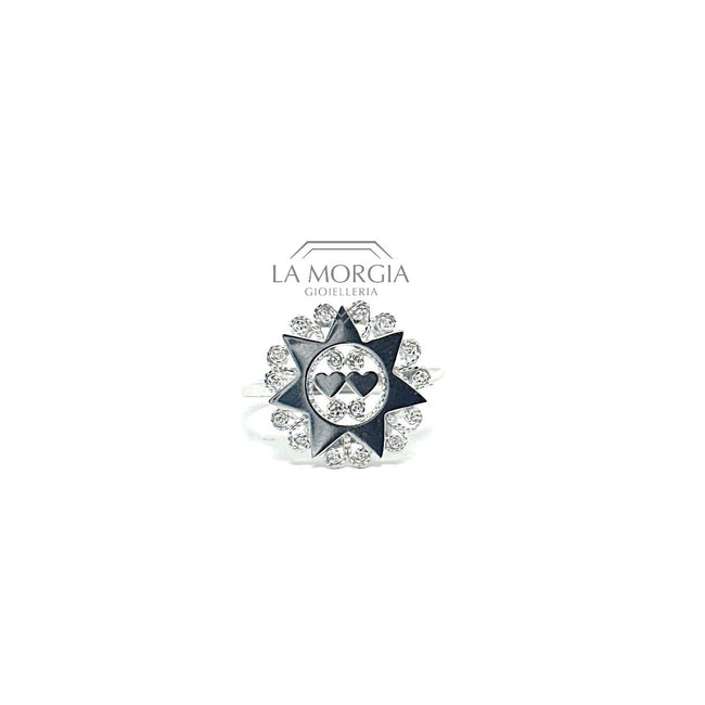 PRESENTOSA | Anello Argento 925‰ diam. 1,6 cm | AN P094CA