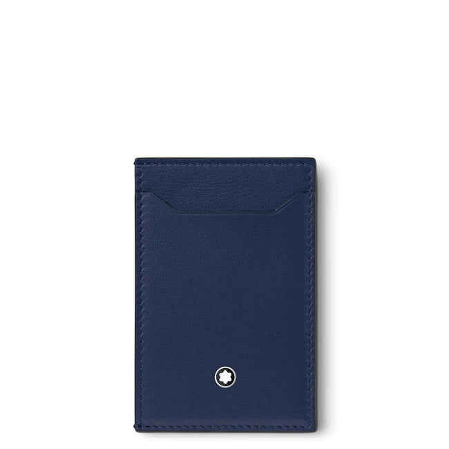 MONTBLANC | Montblanc porta carte di credito 3CC Ink Blue | MB131697