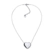 UNOAERRE | Collana in argento con cuore grande | 6625