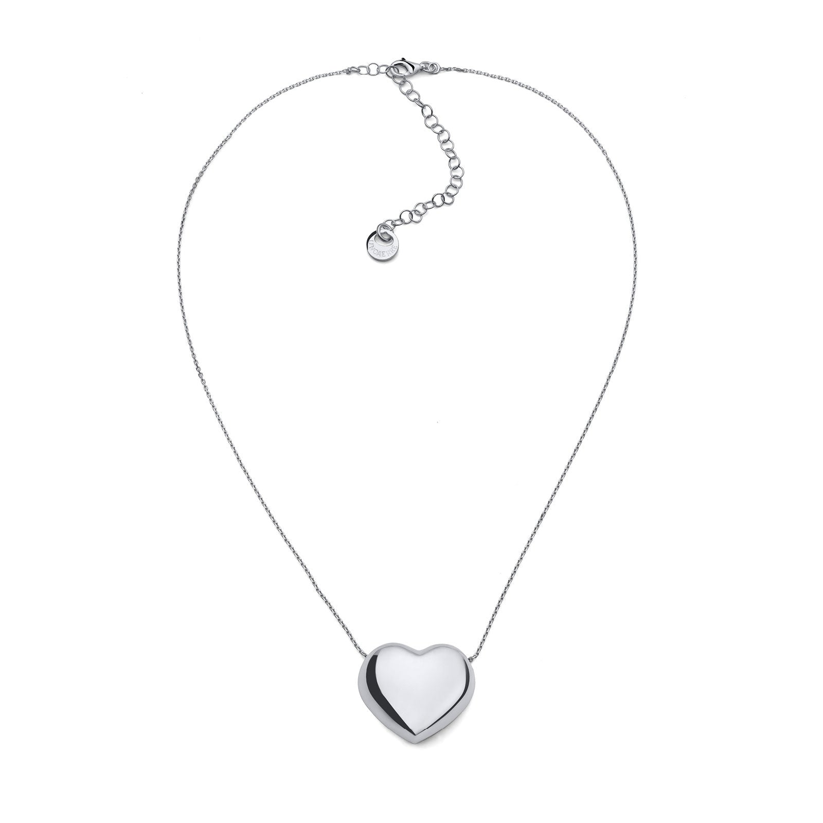 UNOAERRE | Collana in argento con cuore grande | 6625