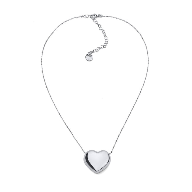 UNOAERRE | Collana in argento con cuore grande | 6625