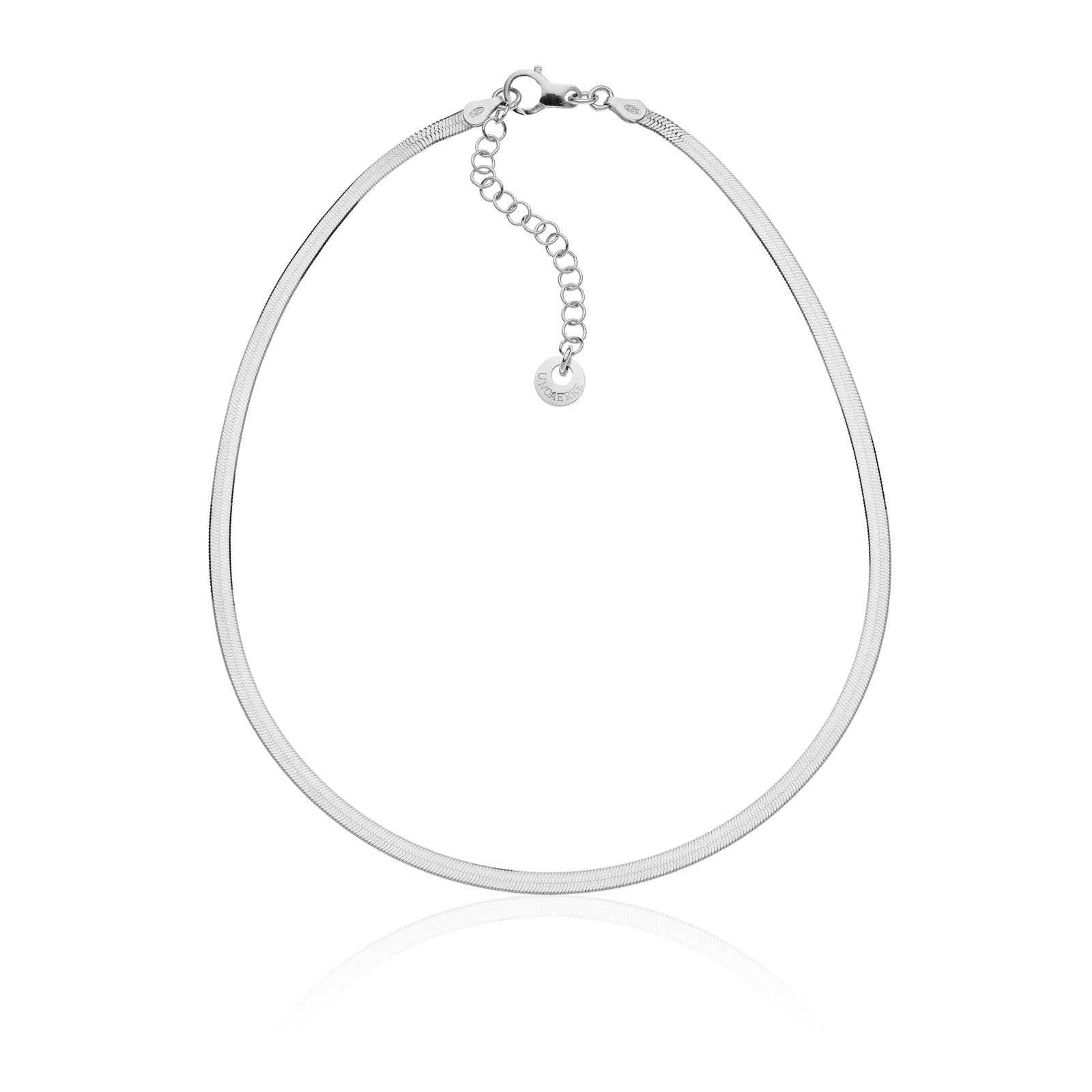 UNOAERRE | Collana in argento Herringbone | 6388-6389-6390