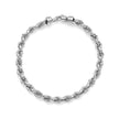 UNOAERRE | Bracciale catena corda in argento | 6379