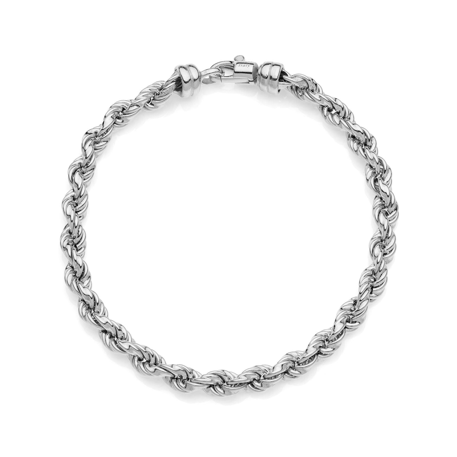 UNOAERRE | Bracciale catena corda in argento | 6379