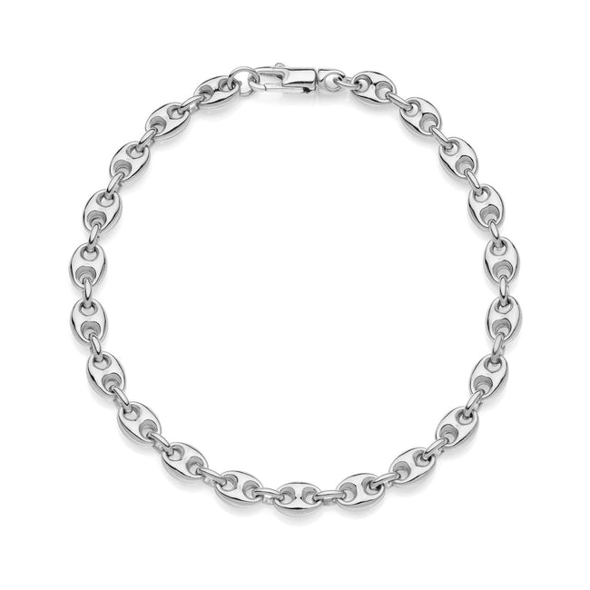 UNOAERRE | Bracciale maglia marina in argento | 6376