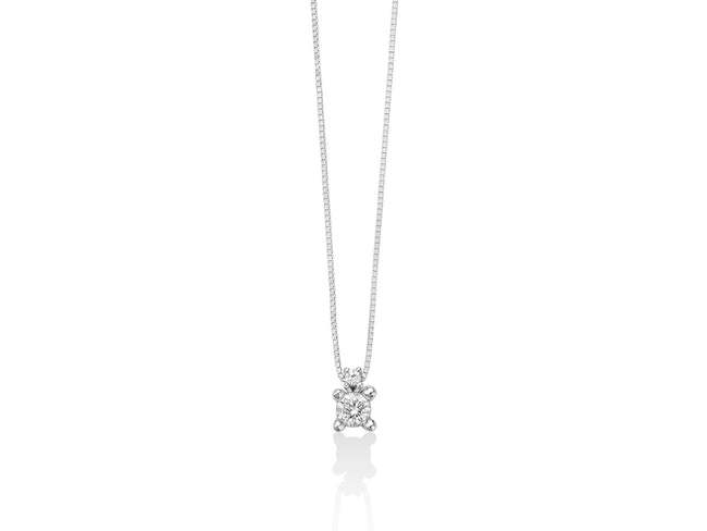 MILUNA | Collier Punto Luce oro e diamanti | CLD4240-012G7