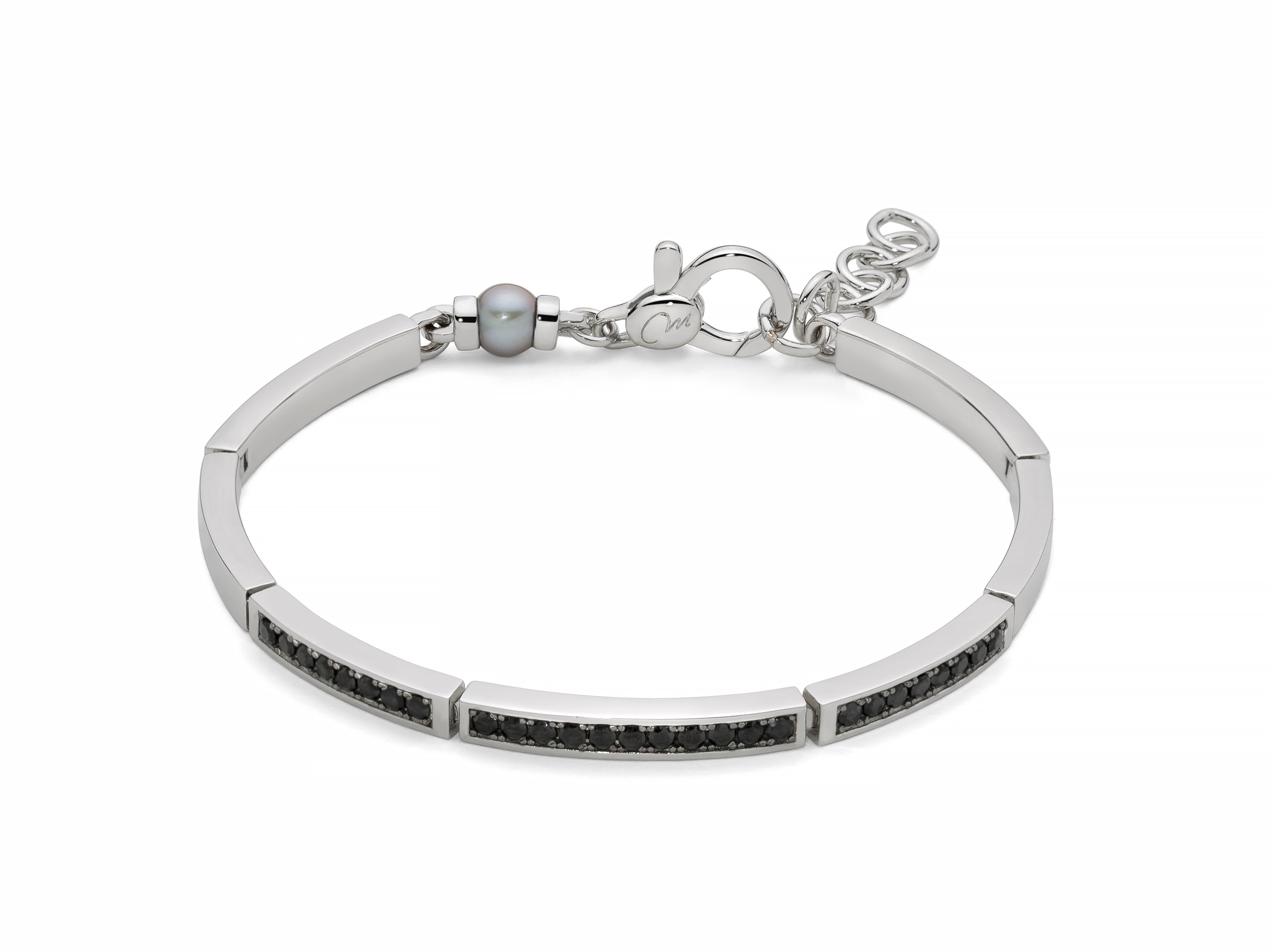 MILUNA UOMO | Bracciale in argento e gemme naturali | PBR3459