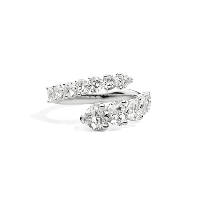 RECARLO | Anello Contrarié a Scalare Anniversary Love | R67CO004/235