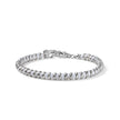 MARIA CRISTINA STERLING | BRACCIALE UOMO SNAKE CLASSIC STYLE AULITE BIANCA E ARGENTO | G4378