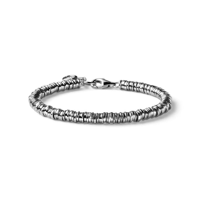 MARIA CRISTINA STERLING | BRACCIALE UOMO SNAKE CERCHIETTI ARGENTO 925 | G3594