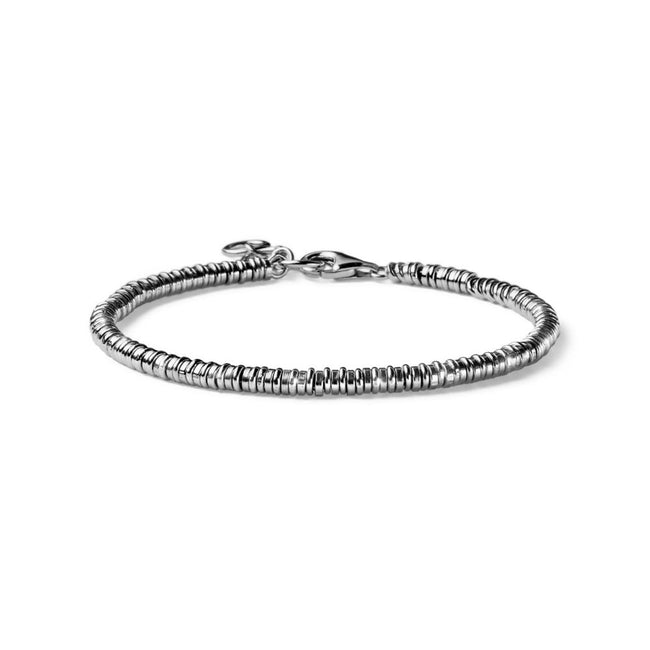 MARIA CRISTINA STERLING | BRACCIALE UOMO COLLEZIONE SNAKE ARGENTO SOTTILE | G3595