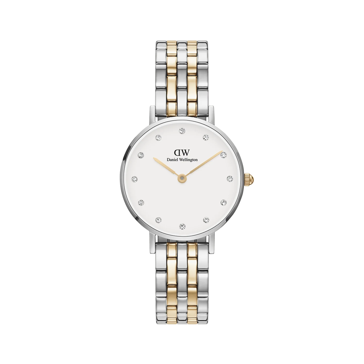 DANIEL WELLINGTON | PETITE LUMINE 5-LINK TWO-TONE 28MM | DW00100616