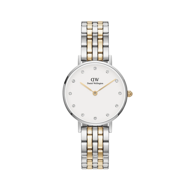 DANIEL WELLINGTON | PETITE LUMINE 5-LINK TWO-TONE 28MM | DW00100616