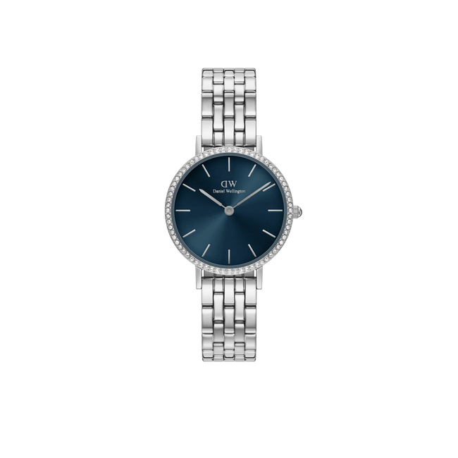 DANIEL WELLINGTON | PETITE LUMINE BEZEL 5-LINK ARCTIC S 28mm | DW00100664