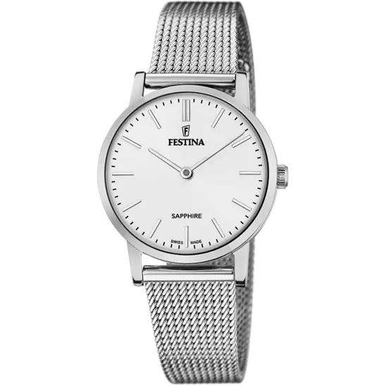 FESTINA | SWISS MADE BIANCO CON CINTURINO IN ACCIAIO, DONNA | F20015/1