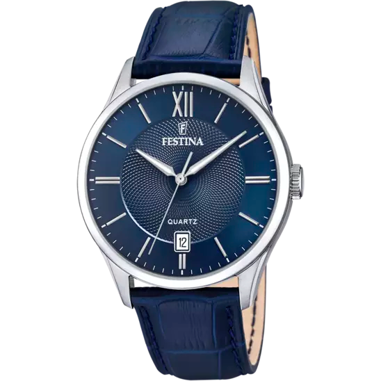 FESTINA | OROLOGIO CLASSICS BLU CINTURINO IN PELLE, UOMO | F20426/2