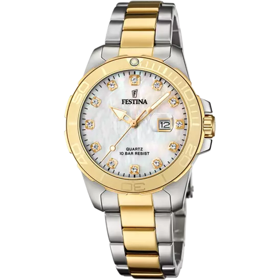 FESTINA | OROLOGIO CREMA CON CINTURINO IN ACCIAIO, DONNA | F20504/2