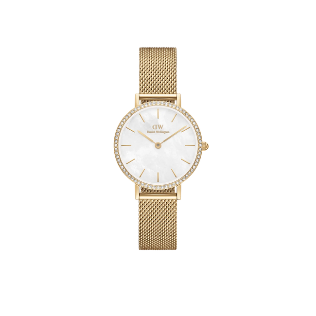 DANIEL WELLINGTON | PETITE LUMINE BEZEL EVERGOLD MOP 28 MM | DW00100662