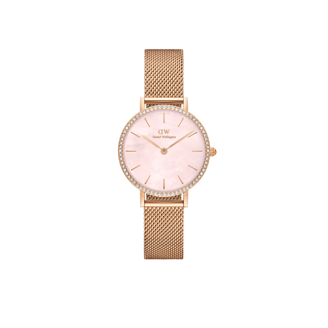 DANIEL WELLINGTON | PETITE LUMINE BEZEL MELROSE PINK MOP 28 MM | DW00100663