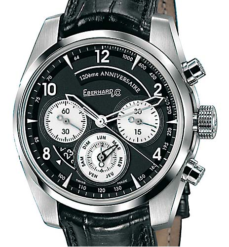 EBERHARD - Orologio Crono Uomo 120° Anniversario 42 mm. - Ref. 31120 CPD (6022905168044)