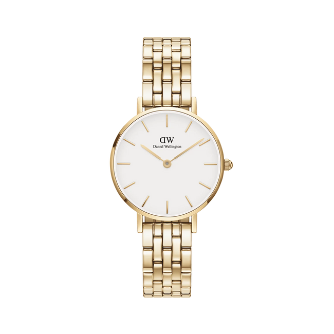 DANIEL WELLINGTON | PETITE 5-LINK EVERGOLD GOLD 28MM | DW00100614