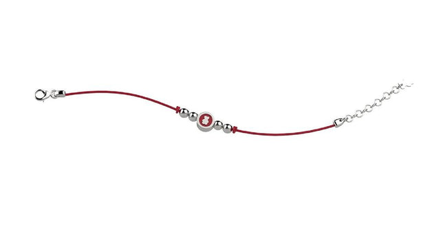 NANAN Bracciale argento 925 color rosso NAN0174