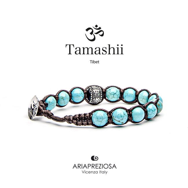 TAMASHII Bracciale Ruota della Preghiera Turchese BHS1100-07 (6221698302124)