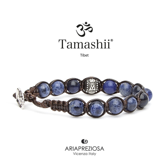 TAMASHII | Bracciale Ruota della Preghiera Sodalite | BHS1100-51