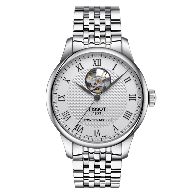 TISSOT | LE LOCLE POWERMATIC 80 OPEN HEART | T0064071103302