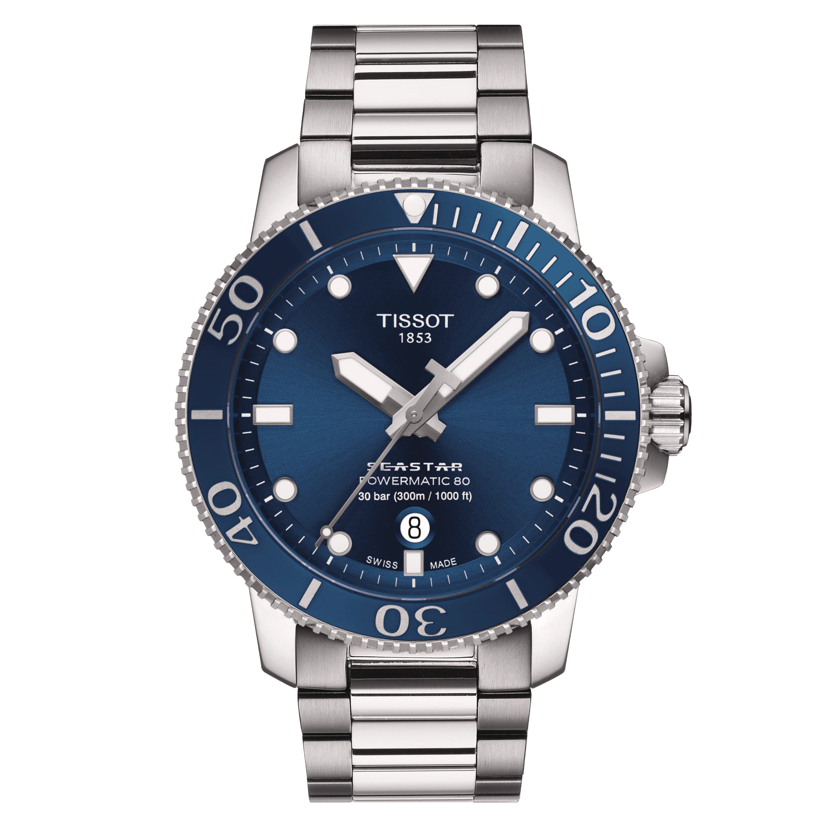 TISSOT | Seastar 1000 Powermatic 80 | T1204071104103