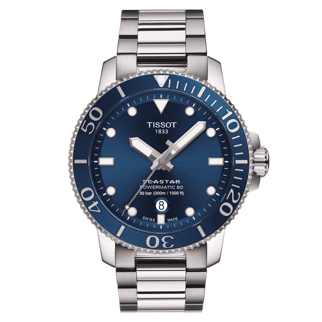 TISSOT | Seastar 1000 Powermatic 80 | T1204071104103